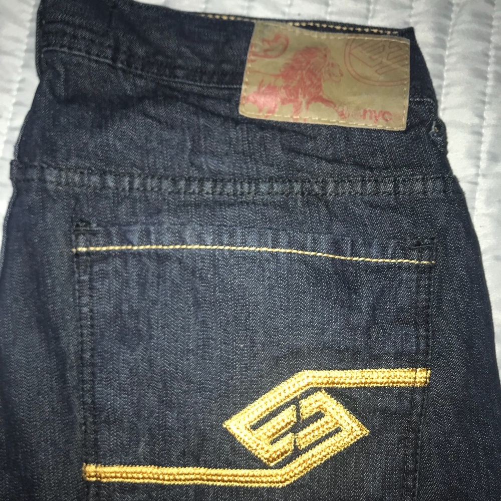 ENYCE by Sean Combs Dark Blue jean shorts